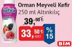 ALTINKILIÇ ORMAN MEYVELİ KEFİR 250 ML fiyat ve kampanya bilgisi